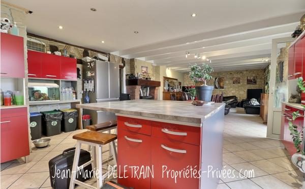 Maison de famille en pierre ? 258 m² + dépendances ? Saint-Antoine-de-Breuilh, Bordeaux en 45 min