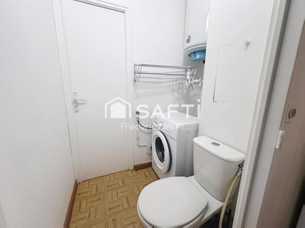 2 pièces spacieux & lumineux, au Calme - avec cave