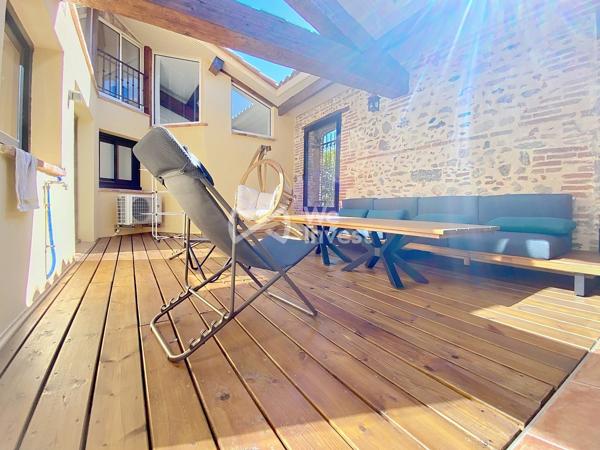 Duplex de caractère rénové, 4 chambres, 188 m²