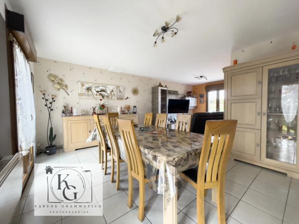 Maison individuelle familiale 5 pièces 4 chambres jardin et garage TUCQUEGNIEUX (54)