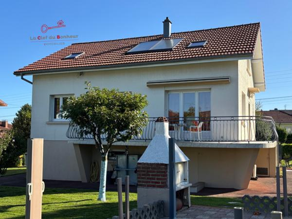 Maison F 5 avec 13 ares de terrain arboré