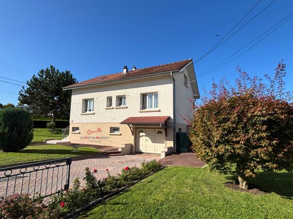 Maison F 5 avec 13 ares de terrain arboré