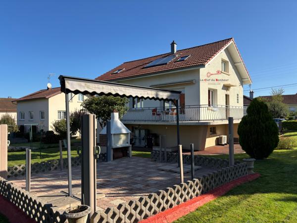 Maison F 5 avec 13 ares de terrain arboré