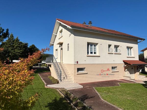 Maison F 5 avec 13 ares de terrain arboré