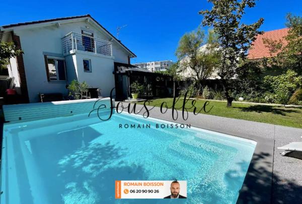 (31400) - TOULOUSE - MAISON INDIVIDUELLE - 3 CHAMBRES - DEPENDANCE - JARDIN - CLOS - AUCUN VIS VIS - VERANDA - LUMINEUX - PISCINE -