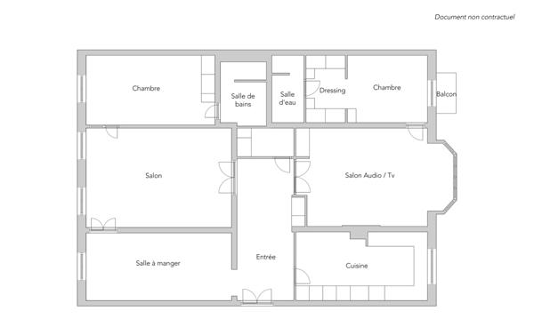 Appartement Paris 18e - BLANCHE