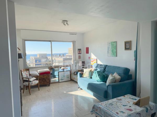 Bel appartement vue mer 69 m² – Terrasse – Balcon – Parking – Saint-Laurent-du-Var