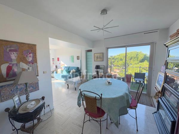 Bel appartement vue mer 69 m² – Terrasse – Balcon – Parking – Saint-Laurent-du-Var