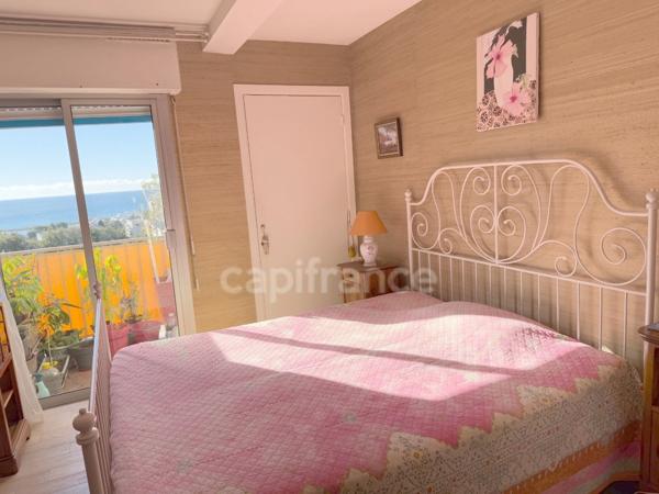 Bel appartement vue mer 69 m² – Terrasse – Balcon – Parking – Saint-Laurent-du-Var