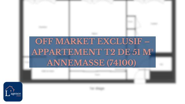 Appartement type 2 de 51m² Annemasse (74100)
