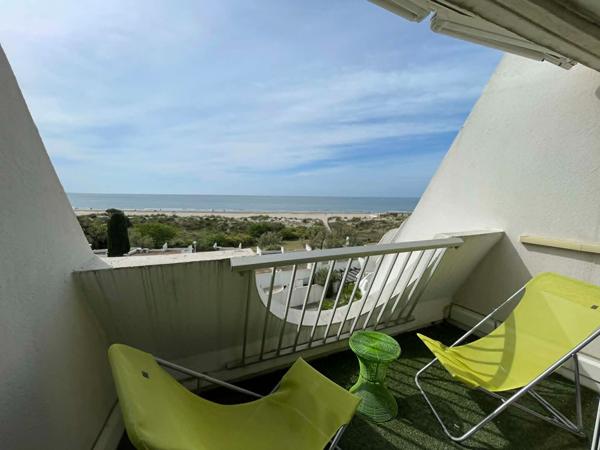 3 pièces cabine avec Garage - Vue Mer