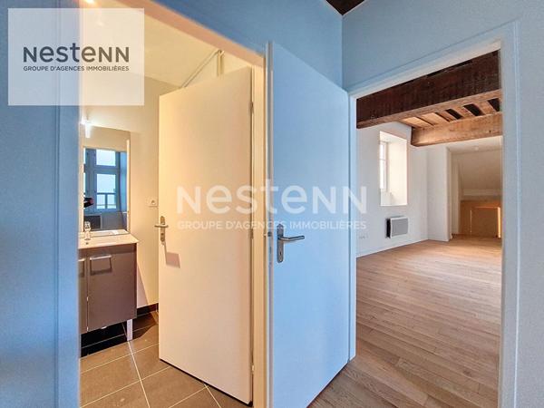 ORLEANS Entre CARMES et LOIRE - Appartement T2 bourgeois de 66 m2 - Grand séjour 30 m2 - Hauteur sous plafond - Petite copropriété sans charges - Excellent DPE D