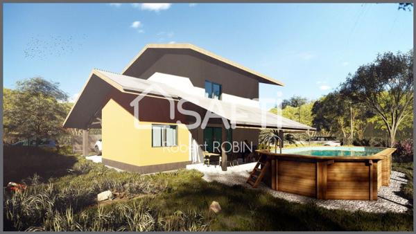 Villa de type F4 de 142m² y compris terrasse.