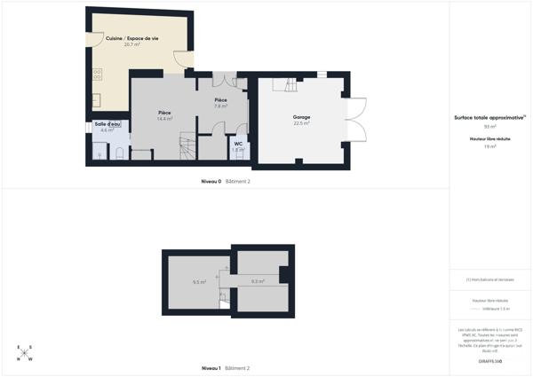 Maison à vendre  4 pièces - 91 m2 NOGENT LE ROI - 28