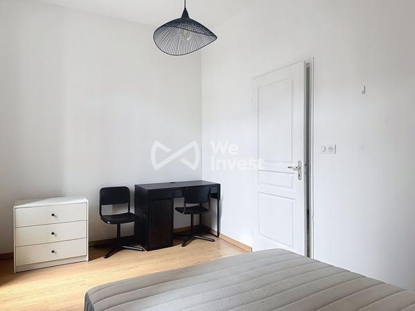 À louer – Appartement T3 duplex meublé avec jardin – Saint-Étienne