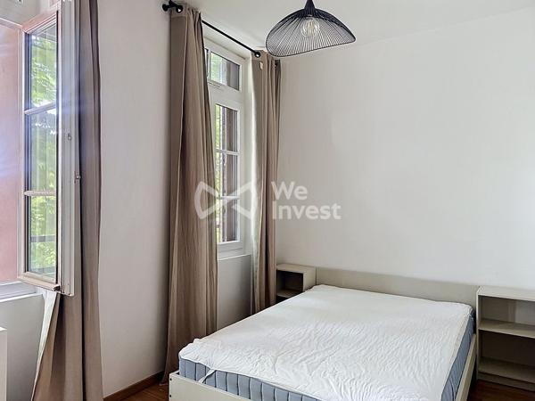 À louer – Appartement T3 duplex meublé avec jardin – Saint-Étienne