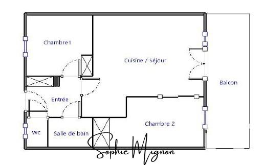 Appartement à vendre 3 pièces 45 m² Parentis-en-Born