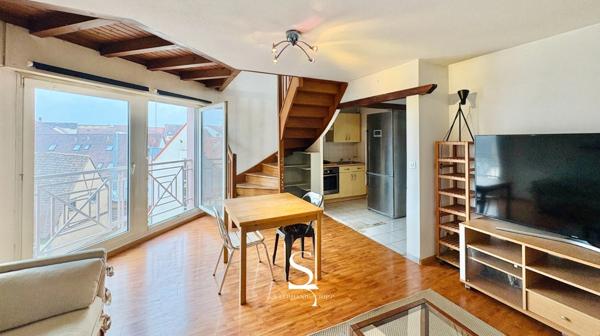 HAGUENAU Centre - Duplex en attique avec parking, 2 pièces - À VENDRE