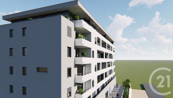 Appartement F2 à vendre  2 pièces - 44,90 m2 BASTIA - 202