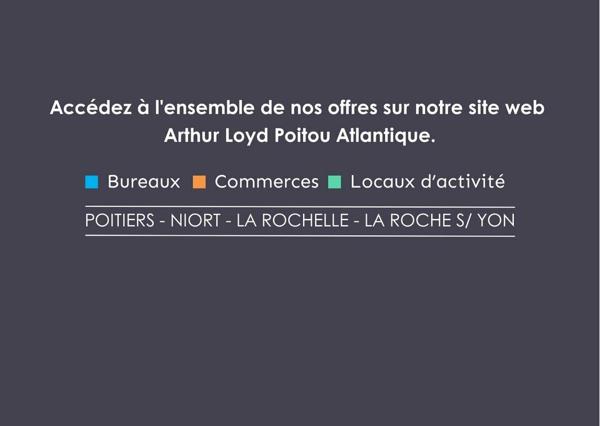 BUREAUX À LOUER 206 M² – POITIERS OUEST – CLIMATISATION, PMR, PARKING