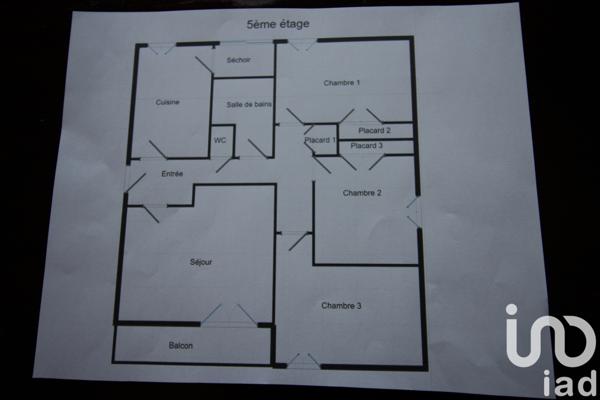 Appartement à vendre 4 pièces 69 m² Nevers