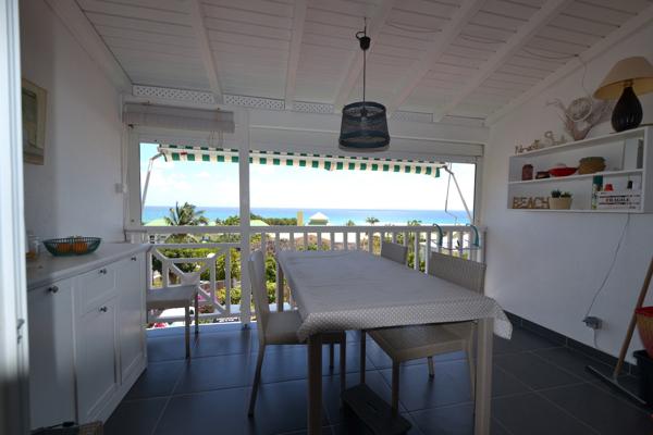 Saint-François (97118) Appartement d'exception T3 meublé Vue mer panoramique accès plage