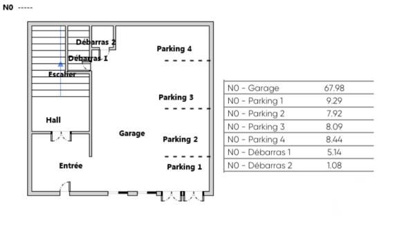 Parking à vendre 107 m² Bordeaux