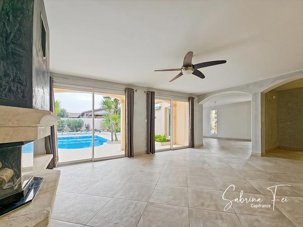 MAISON FAMILIALE DE PLUS DE 165 M² – QUARTIER RÉSIDENTIEL RECHERCHÉ – CALME ABSOLU – SANS VIS-À-VIS – EXPOSITION SUD – PISCINE