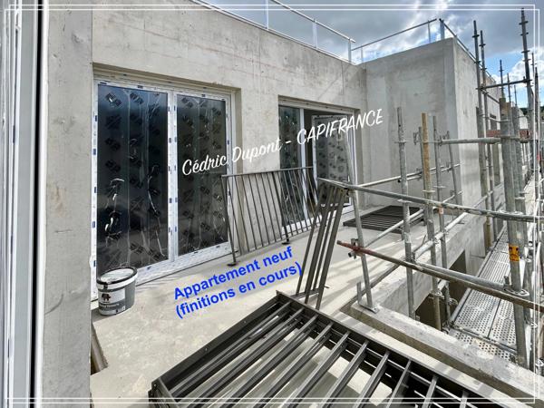 Appartement à vendre 3 pièces COULOMMIERS (77) - dernier étage - balcon - parking