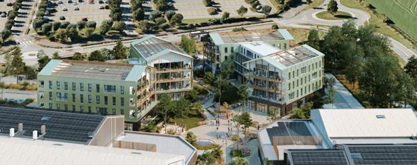Marcq-en-Barœul – Programme neuf de bureaux ERP divisibles dès 65 m² | Face à Domyos | À vendre