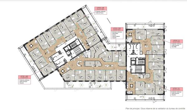 Marcq-en-Barœul – Programme neuf de bureaux ERP divisibles dès 65 m² | Face à Domyos | À vendre