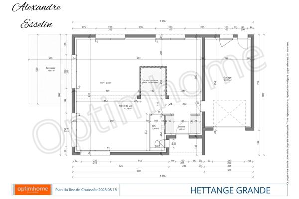 Maison à vendre 6 pièces HETTANGE GRANDE (57)