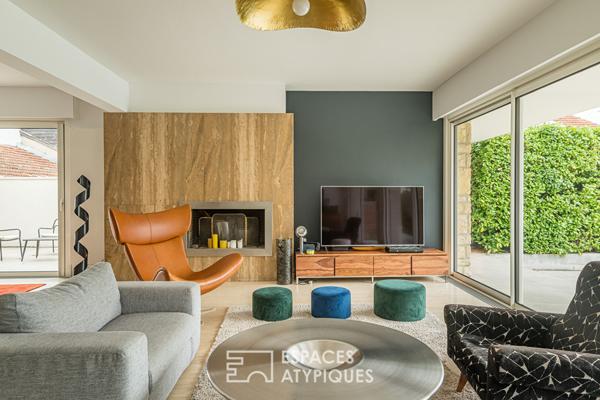 Une maison d’architecte iconique sublimée par une rénovation familiale d’exception