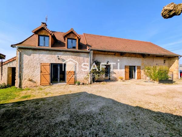 Maison en pierre rénovée 192m²