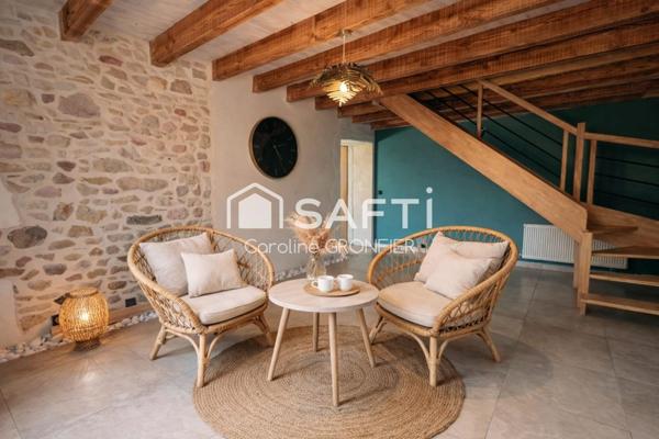Maison en pierre rénovée 192m²