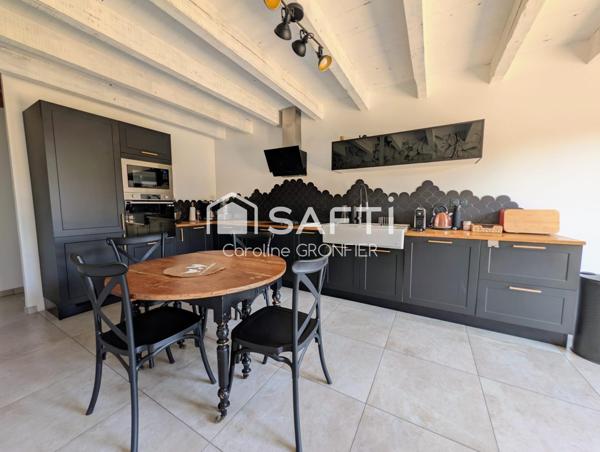 Maison en pierre rénovée 192m²