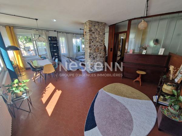 RAMONVILLE SAINT AGNE CENTRE VILLA MAISON T6 de 153m² , terrain 367m², garage, jardin