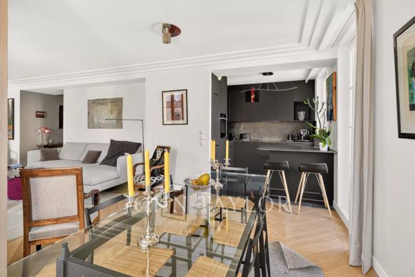 Bel appartement avec balcons et vues dégagées