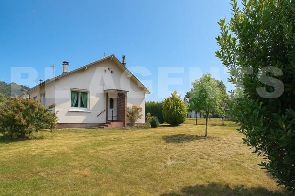 Centre ville Crèvecœur en Auge – Plain-pied de 92 m² avec garage & atelier