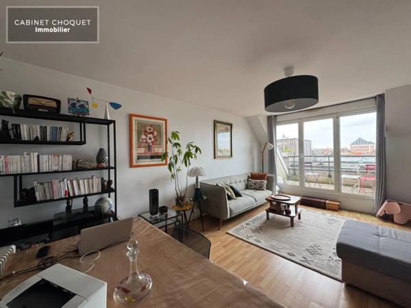F3 AVEC TERRASSE ET PARKING EN RESIDENCE A LOUER - VIEUX-LILLE - 71 m 2 - 979 € charges comprises par mois
