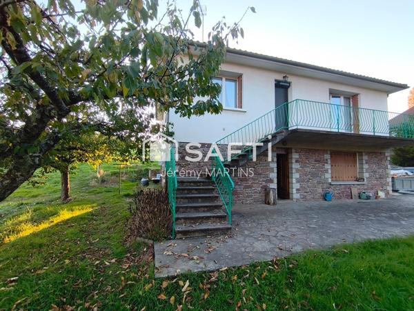 Maison familiale 3 chambres avec double garage