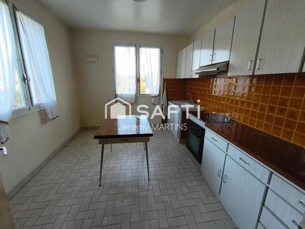 Maison familiale 3 chambres avec double garage