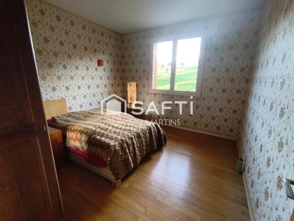 Maison familiale 3 chambres avec double garage