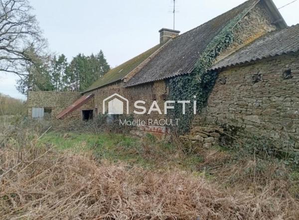 GROS POTENTIEL DE RENOVATION D'UN CORPS DE FERME EN PIERRE
