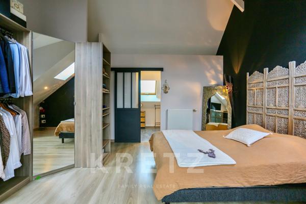 Maison de ville contemporaine avec garage