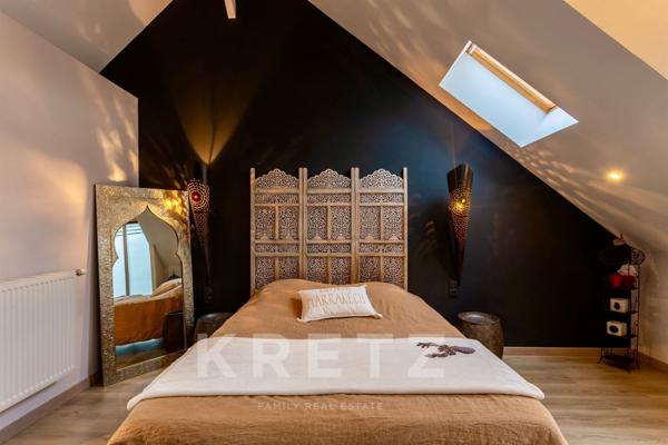 Maison de ville contemporaine avec garage