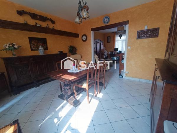 Maison 3 chambres jardin à rénover