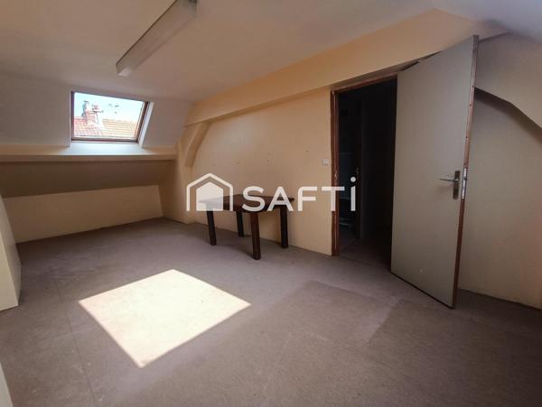 Maison 3 chambres jardin à rénover