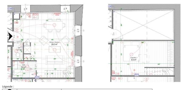 Appartement 2 pièces de 42 m² à Macon
