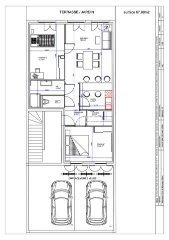 Roquebrune-sur-Argens (83520) Appartement 3 pièces en rez de, jardin